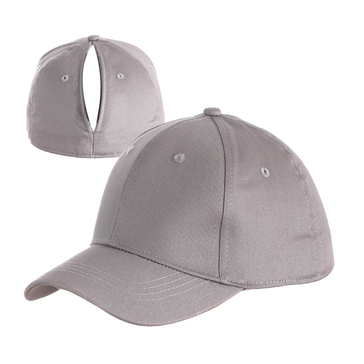 Ponytail Snapback Cap