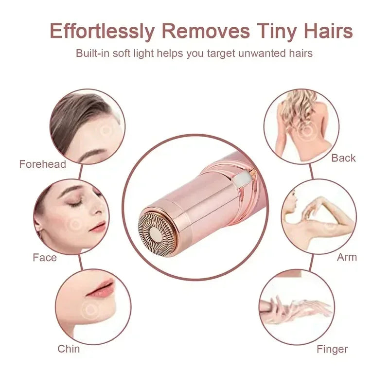 Portable Lipstick Electric Epilator