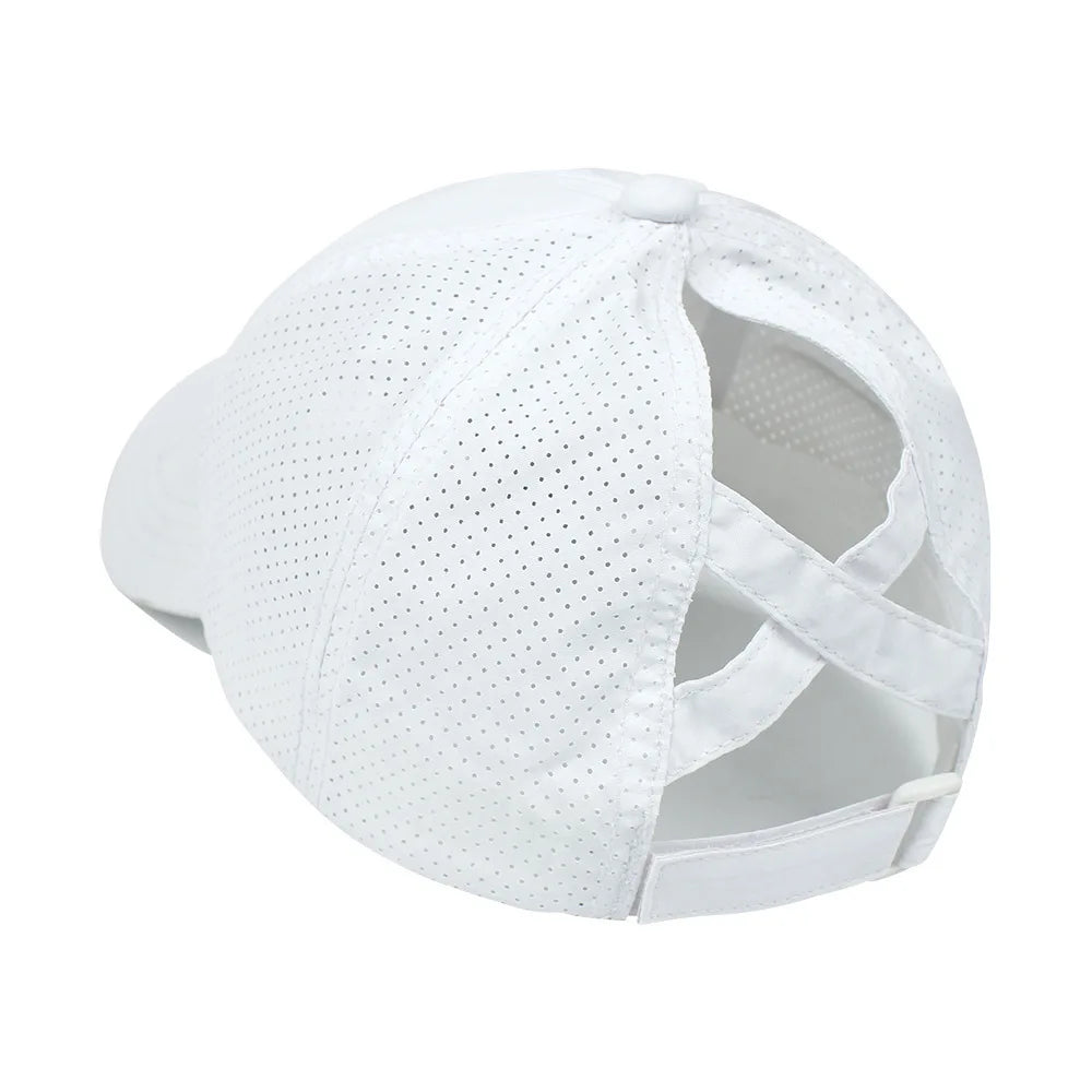 Ponytail Hat Snapback Hat