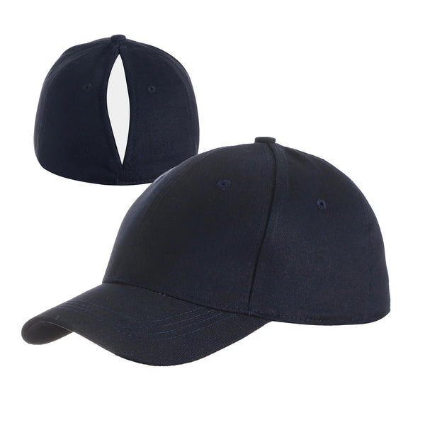 Ponytail Snapback Cap