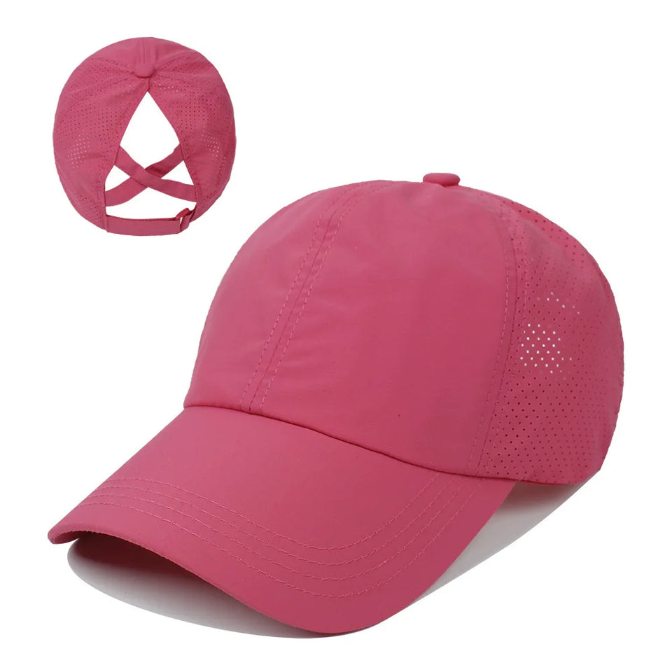 Ponytail Hat Snapback Hat