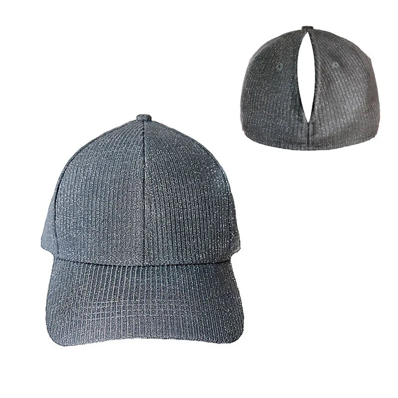 Ponytail Snapback Cap